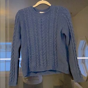 Navy blue Irish sweater